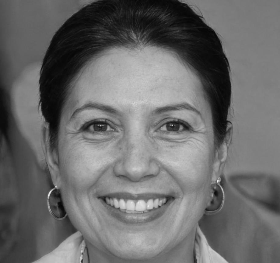 Cybersicherheitsexpertin bei der Analyse von Sicherheitsdaten